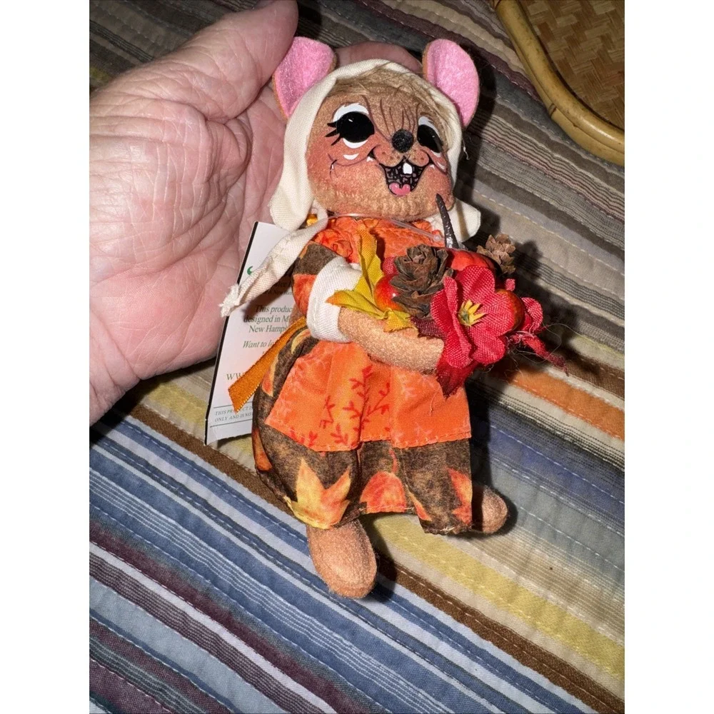 Vtg Rare Fall Autumn Thanksgiving Harvest Collectible Bundle 6 Pcs Annalee
